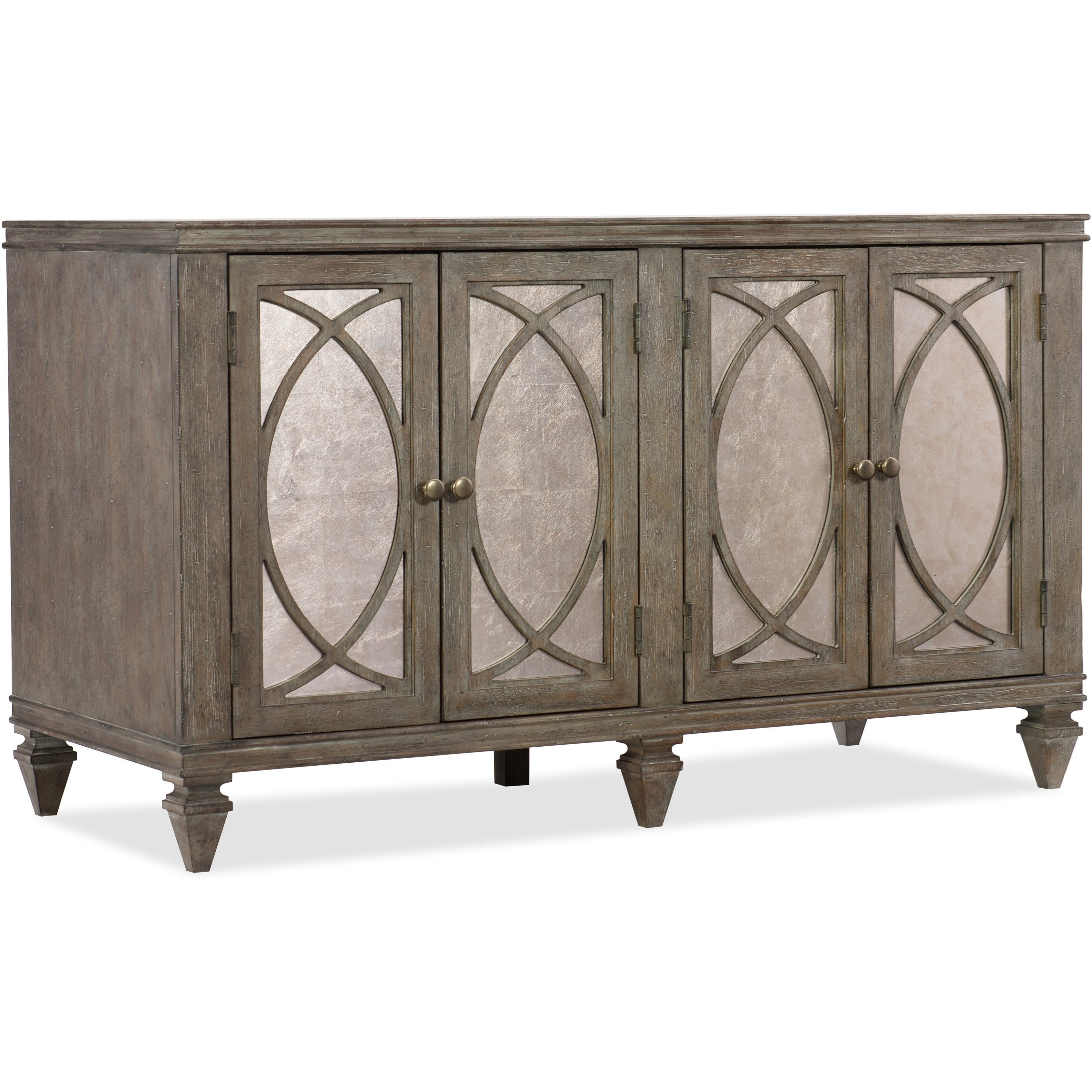 Hooker Furniture Rustic Glam Rustic Glam Credenza with Locking Drawer